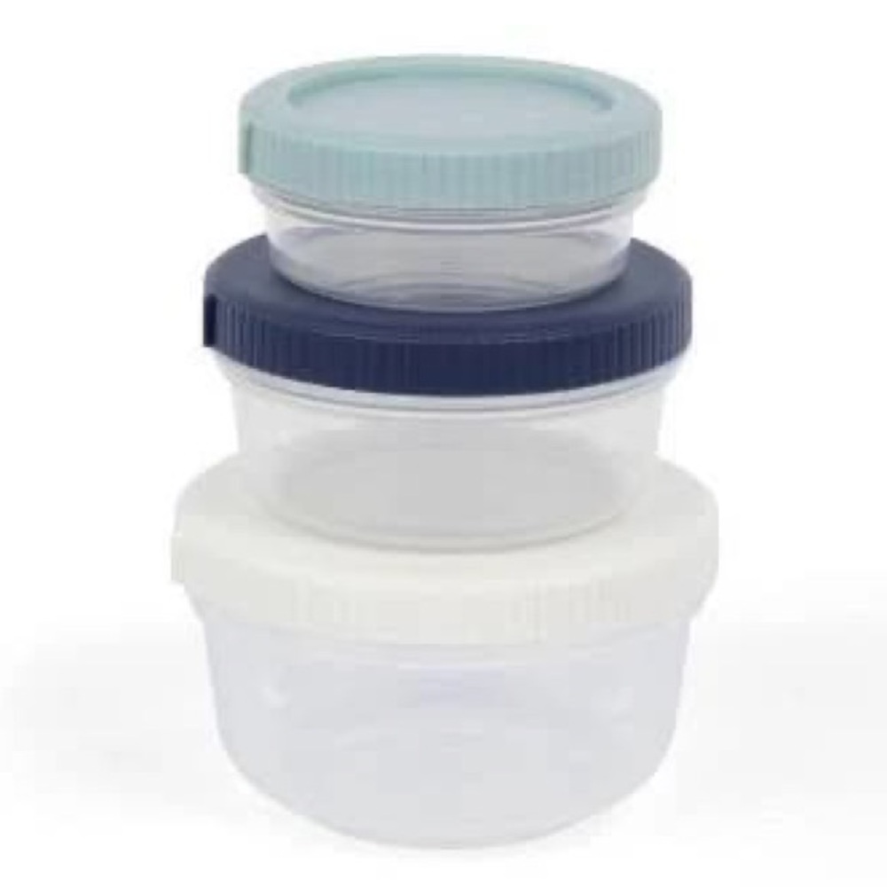 NWT 3pk SnapLock Nesting Snack Set - Picture 2 of 9